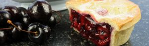 Hand made fruit pies and crumbles